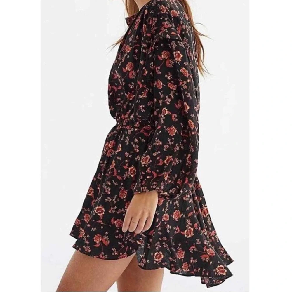 Free People Flower Fields Long Sleeve Boho - Picture 4 of 9